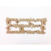 Laser craft shapes wooden quotes and wooden signs