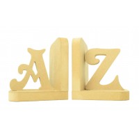 18mm Freestanding MDF Personalised Letter Pair of Bookends