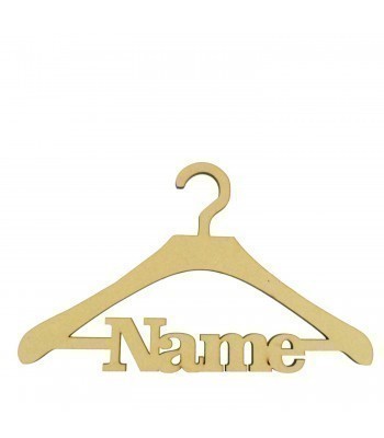 The Leading Supplier Of Craft Shapes, Personalised Childrens Coat Hangers