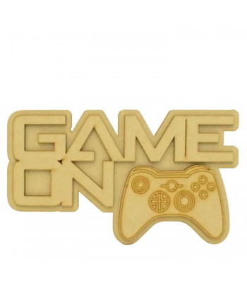 Laser Cut Personalised 3D Fancy Gaming Sign - Xbox Themed - Size Options