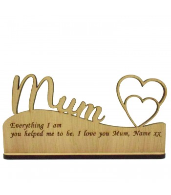 Mothers Day Personalised Tea Light Candle Holder Gifts for Her Mummy Nanny Gift